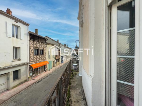 Immeuble avec maison de ville et local commercial en RDC – Villeneuve-sur-Lot