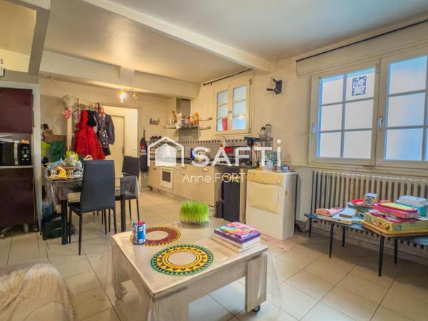 Immeuble avec maison de ville et local commercial en RDC – Villeneuve-sur-Lot