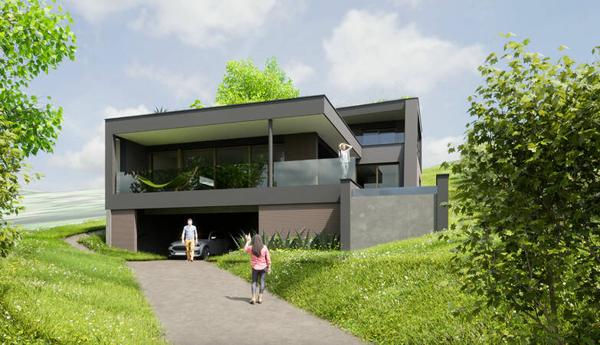 VILLA INDIVIDUELLE NEUVE - PUGNY CHATENOD - VUE LAC