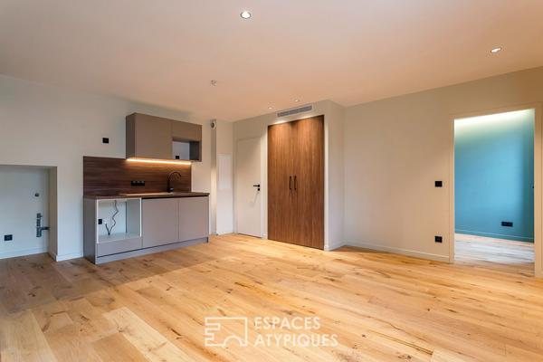 Appartement T2 rénové en bord de Saône