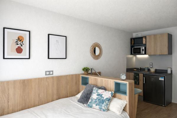 Appartement Toulouse 1 pièce(s) 25,32 m2