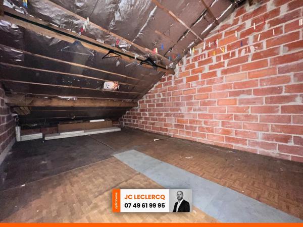 MAISON DE VILLE SUR SOUS-SOL 3 CHAMBRES ET COMBLES AMENAGEABLES
