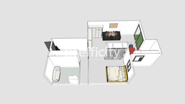 Appartement 2 pièces - 51 m²