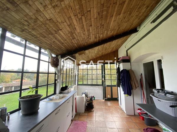 Maison familiale avec piscine récente cadre paisible sans vis à vis