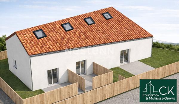 Projet d'investissement Terrain Bouaye 568 m2