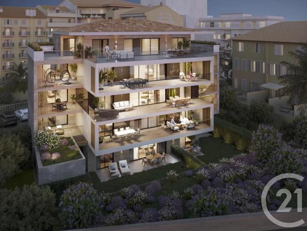 Appartement F1 à vendre  1 pièce - 32,32 m 2   MANDELIEU LA NAPOULE  - 06