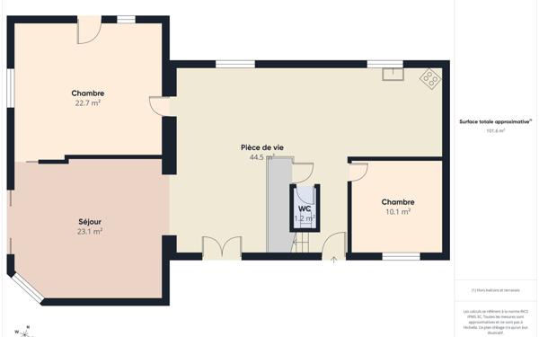 Maison à vendre    5 pièces •  Bernay