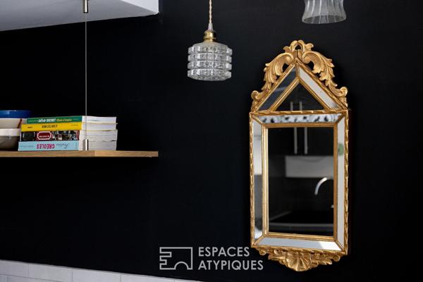 Duplex de caractère avec toit-terrasse à quelques pas de la gare