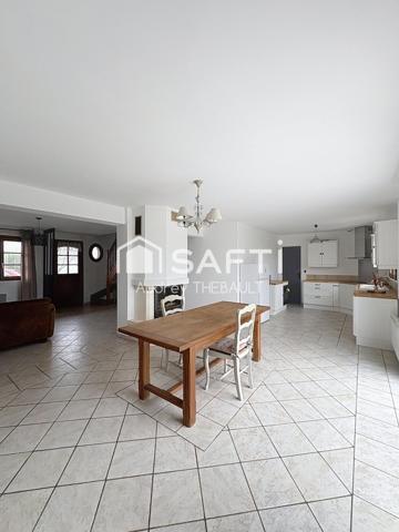 MAISON - BEAU TERRAIN -134m²