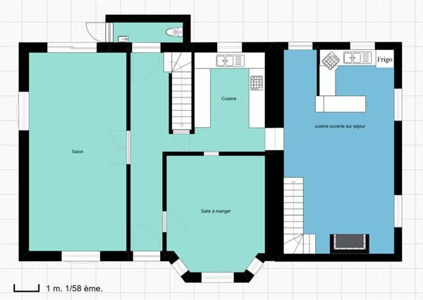 Grande maison 8 p. 218 m² + grange 140 m² sur 30 ares arborés