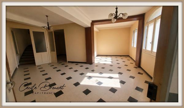 Maison à vendre 5 pièces, 130 m2 habitables au cœur de CERET (66)