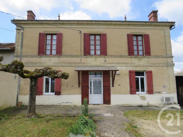 Maison à vendre  4 pièces - 115 m 2   BUDOS  - 33