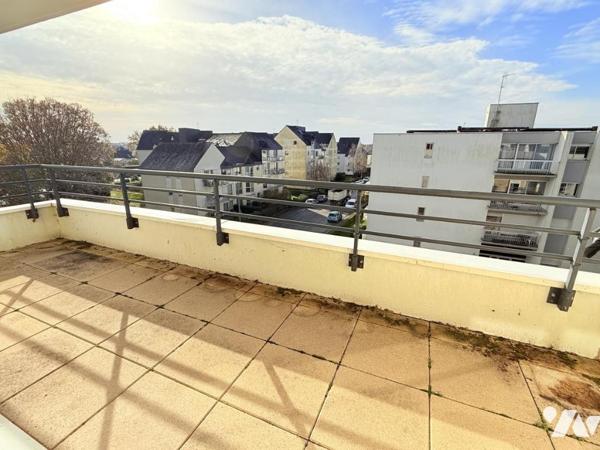 A VENDRE 56 VANNES LA MADELEINE, APPT T3, 83,50m² dernier étage Garage