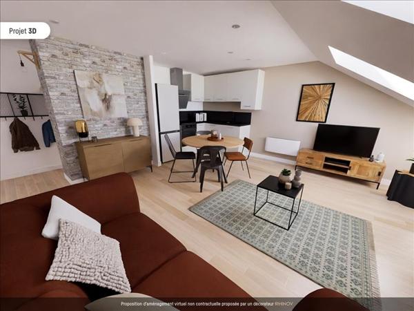 Appartement à vendre |  Bordeaux |  2 pièces | 47 m²