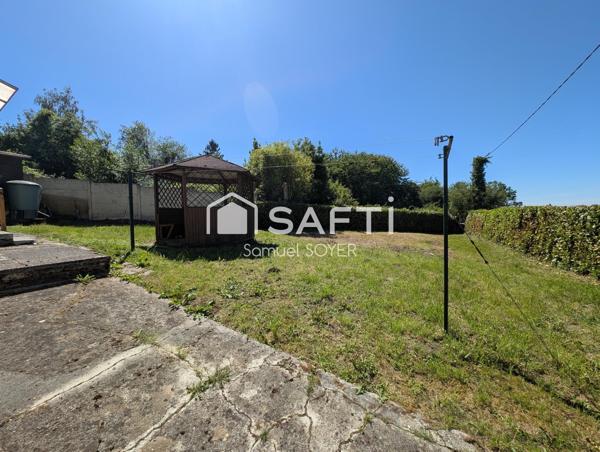 MAISON INDIVIDUELLE SUR SOUS-SOL, JARDIN, GARAGE