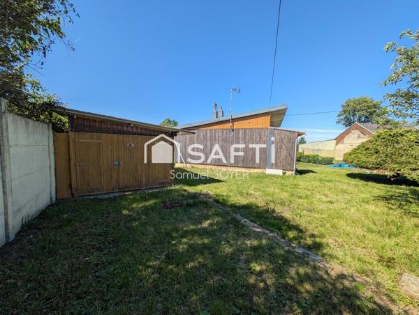 MAISON INDIVIDUELLE SUR SOUS-SOL, JARDIN, GARAGE