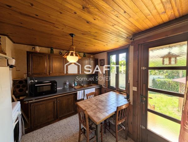 MAISON INDIVIDUELLE SUR SOUS-SOL, JARDIN, GARAGE