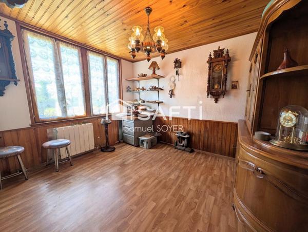 MAISON INDIVIDUELLE SUR SOUS-SOL, JARDIN, GARAGE