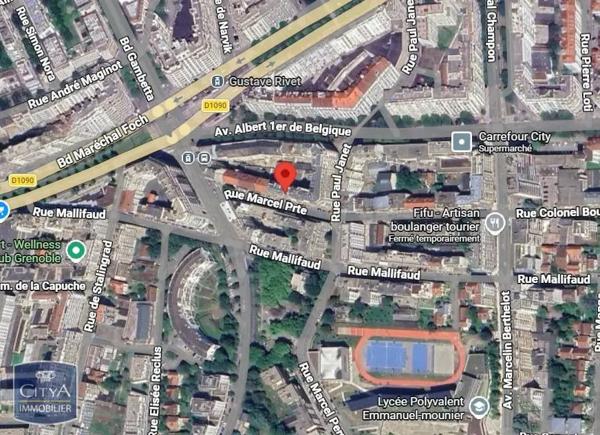 Appartement à louer 1 pièce 29.88m² Grenoble (38000)
