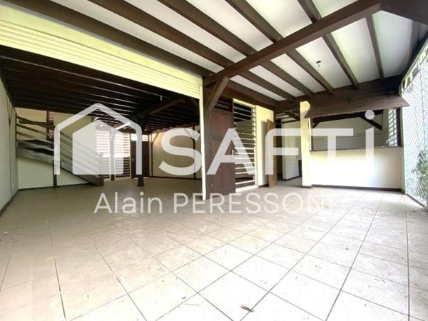 Maison rénovée R+1 Cayenne ville 150m2 - 3ch garage