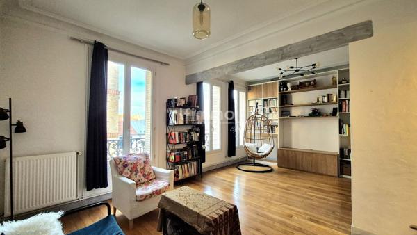 Charmant 4 pièces de 64 m² – Bois-Colombes – Avenue Gambetta