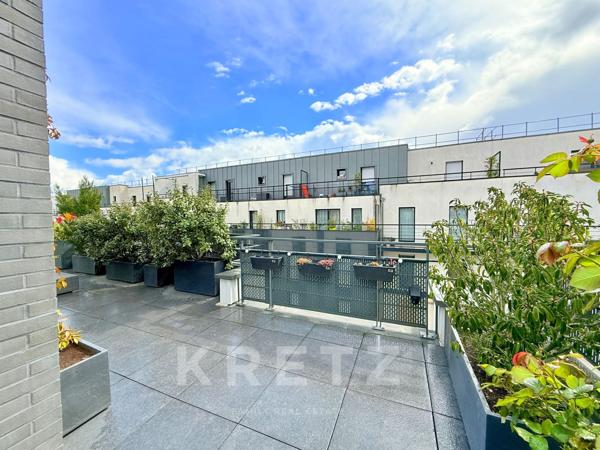Penthouse d’exception à Asnières – Terrasse panoramique 105 m², Dernier étage, 3 chambres