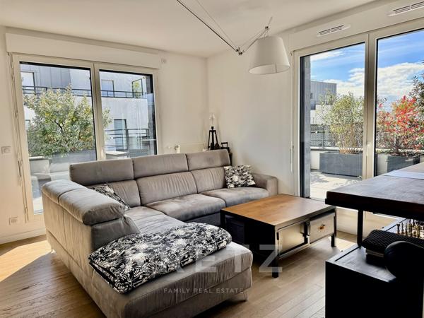 Penthouse d’exception à Asnières – Terrasse panoramique 105 m², Dernier étage, 3 chambres
