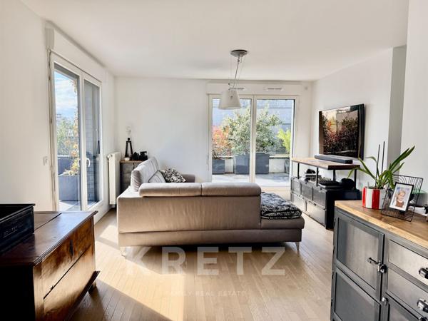 Penthouse d’exception à Asnières – Terrasse panoramique 105 m², Dernier étage, 3 chambres