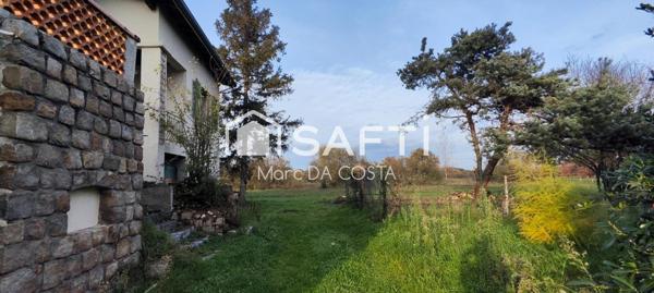 MAISON 180M2.3 CHAMBRES.SOUS SOL COMPLET.TERRAIN 5000 M2