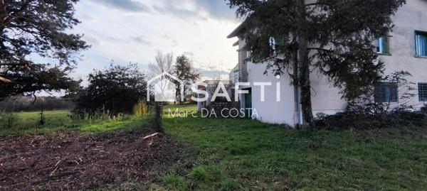 MAISON 180M2.3 CHAMBRES.SOUS SOL COMPLET.TERRAIN 5000 M2