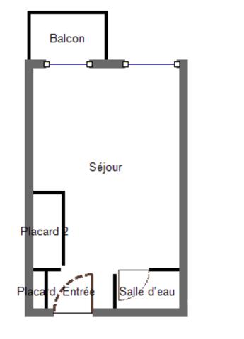 Studio à vendre 25,02 m² Cannes