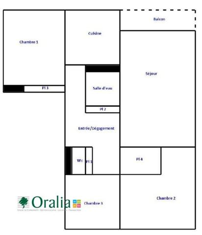 Appartement · Location Dijon (21000) 4 pièces · 70m²