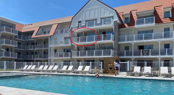 Appartement 2 pièces cabine Sainte Cécile 36.15m²