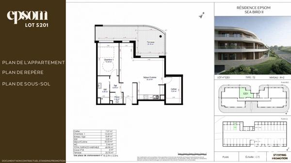 Appartement (neuf) à vendre 7 pièces 69 m² Saumur