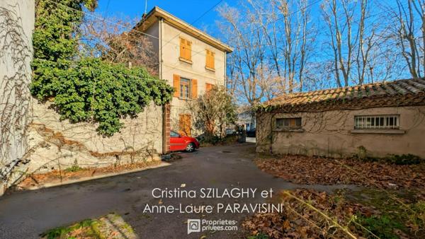 Carcassonne, Grande maison familiale avec local commercial - Vue sur le Canal du Midi