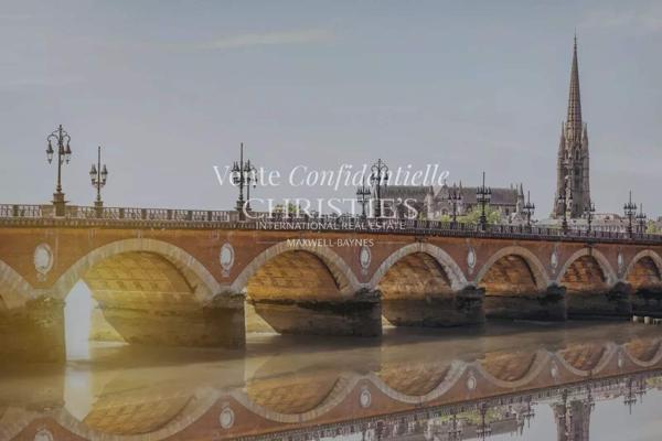 IMMEUBLE EN PIERRE DE TAILLE AVEC COMMERCE ET APPARTEMENT – BORDEAUX CENTRE