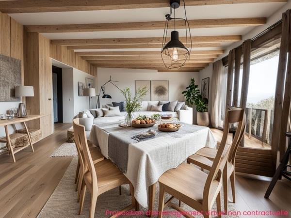 Maison 6p 118m2 jardin 750m2