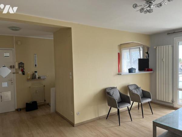 Caen Demi-Lune, appartement F5 avec balcon et cave