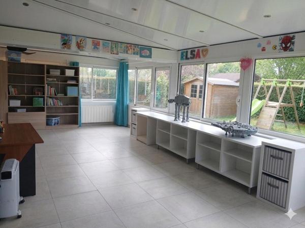 MEZIDON CANON. Pavillon de 127 m² avec véranda de 41 m².