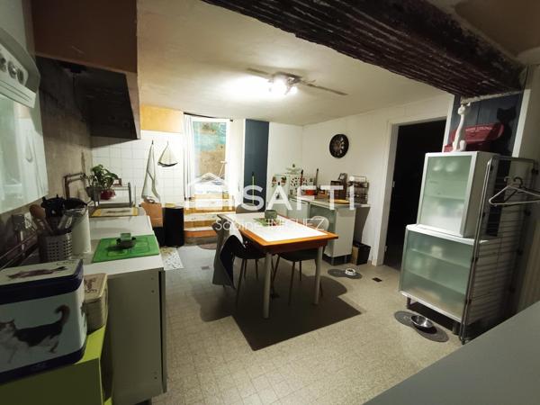 LOCAL COMMERCIAL + APPARTEMENT RENOVE