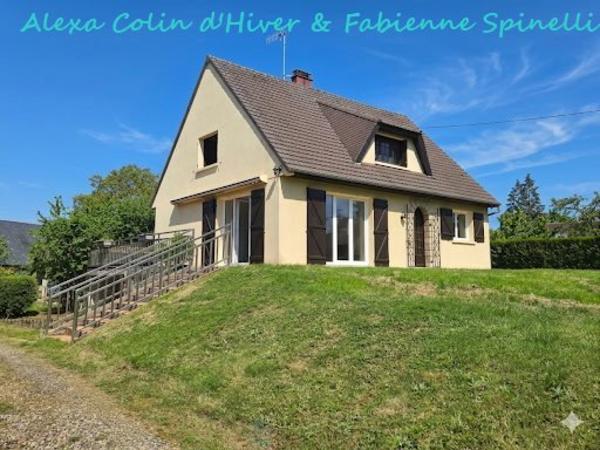 Pavillon sur sous-sol total, vie de plain-pieds possible