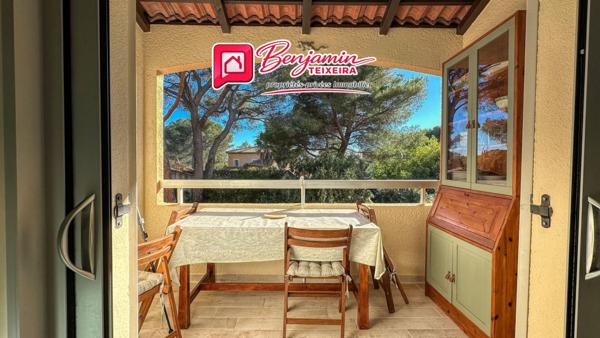 Appartement Saint Raphael 1 pièce(s) 21.66 m2 + Terrasse + Parking privé