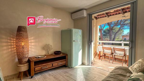 Appartement Saint Raphael 1 pièce(s) 21.66 m2 + Terrasse + Parking privé