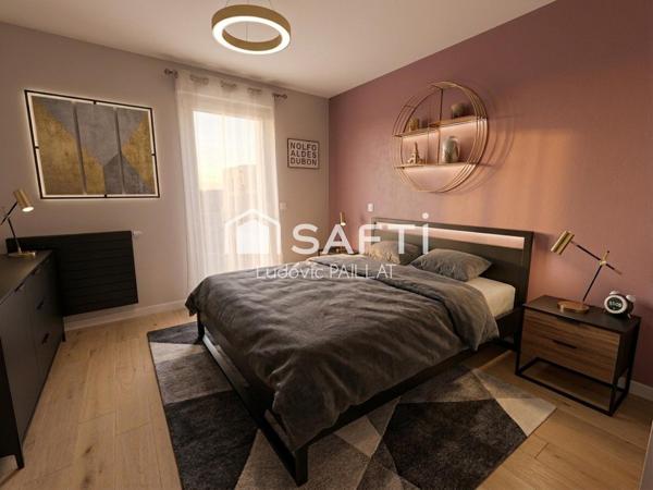 Duplex avec double parking, terrasse et solarium