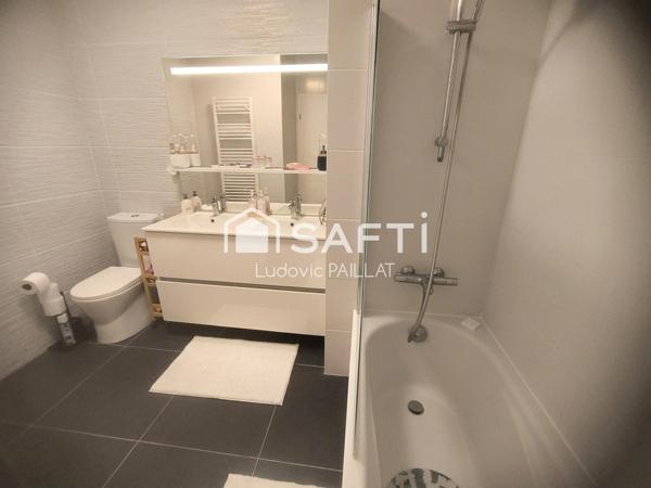 Duplex avec double parking, terrasse et solarium