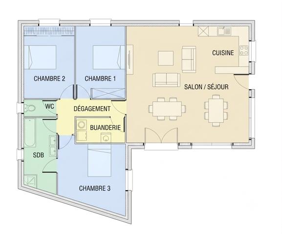 Maison à vendre 4 pièces 115 m² Saint-Hippolyte-du-Fort