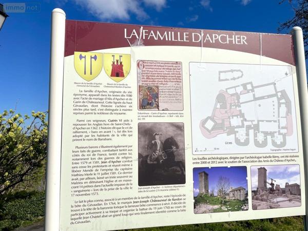 Maison à vendre à Prunières en Lozère (48200), ref : 48032-162