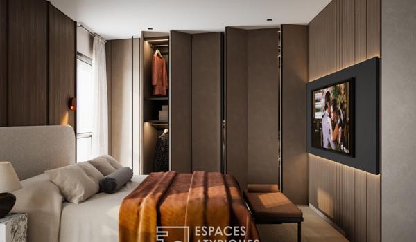 Appartement atypique avec terrasse, vue mer et commerces à pied