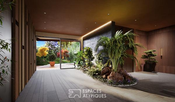 Appartement atypique avec terrasse, vue mer et commerces à pied