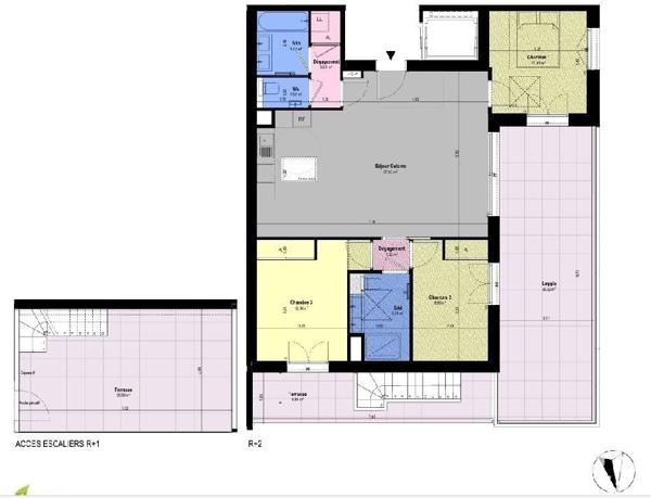 Appartement à vendre 4 pièces 86 m² Châteauneuf-Grasse